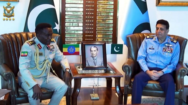 Pakistan, Ethiopia vow to deepen cooperation between air forces