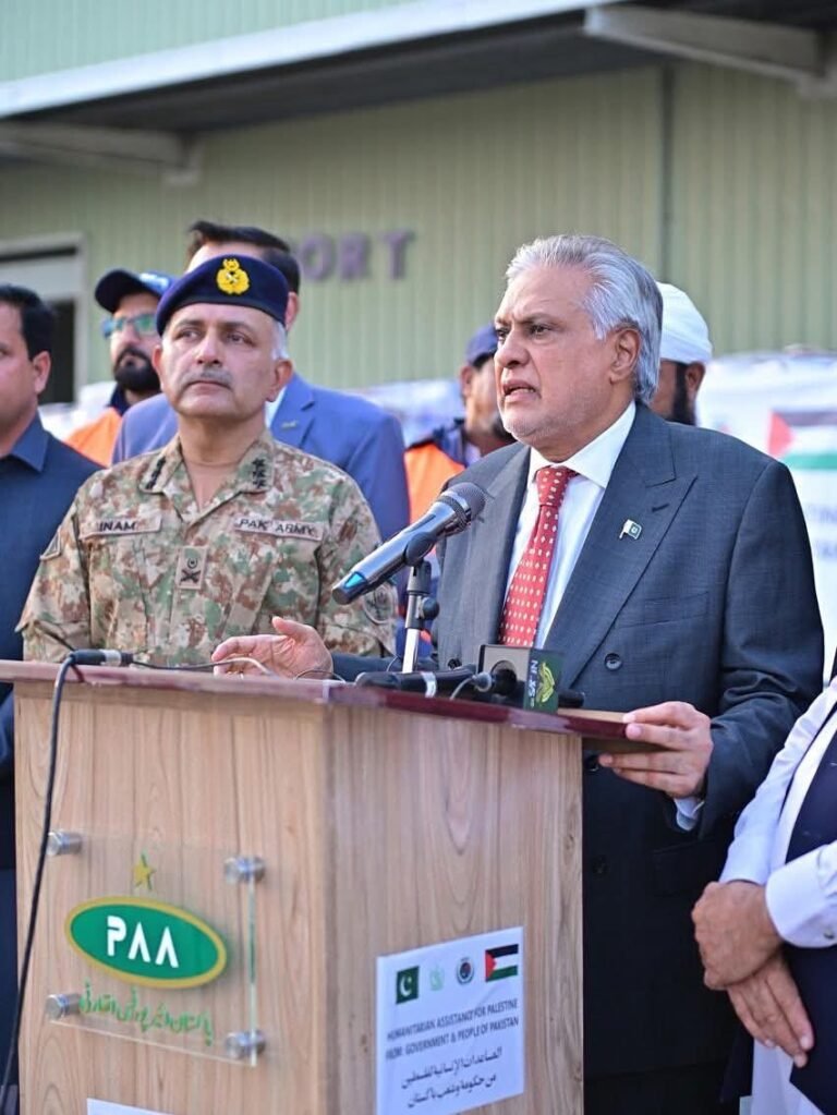Pakistan to send relief consignment to Palestine