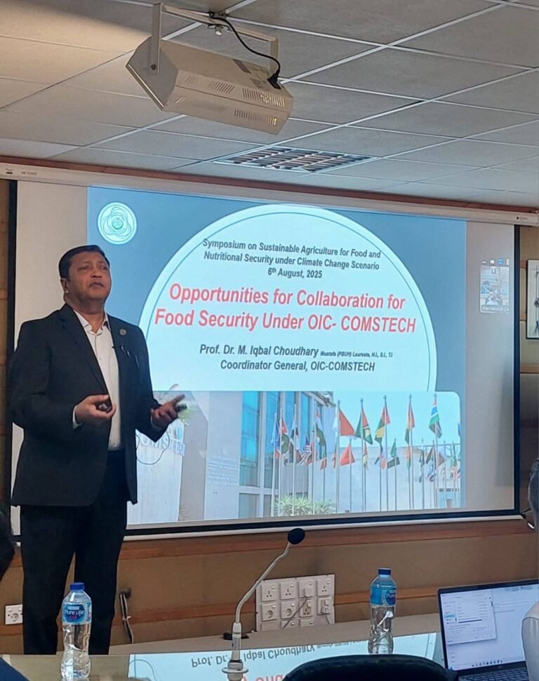 Over 2.3 Billion Face Food Insecurity Globally, 203 Million in OIC Countries, COMSTECH