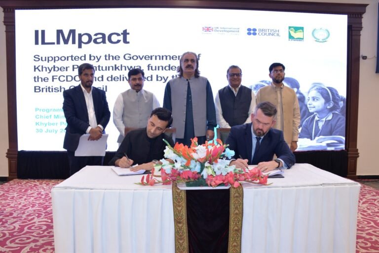 FCDO & KP Govt Take Major Step to Boost Foundational Learning, James