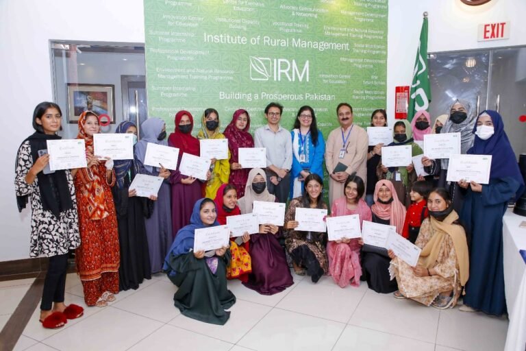 IRM’s program commitment to women’s empowerment, Nausheen Azam