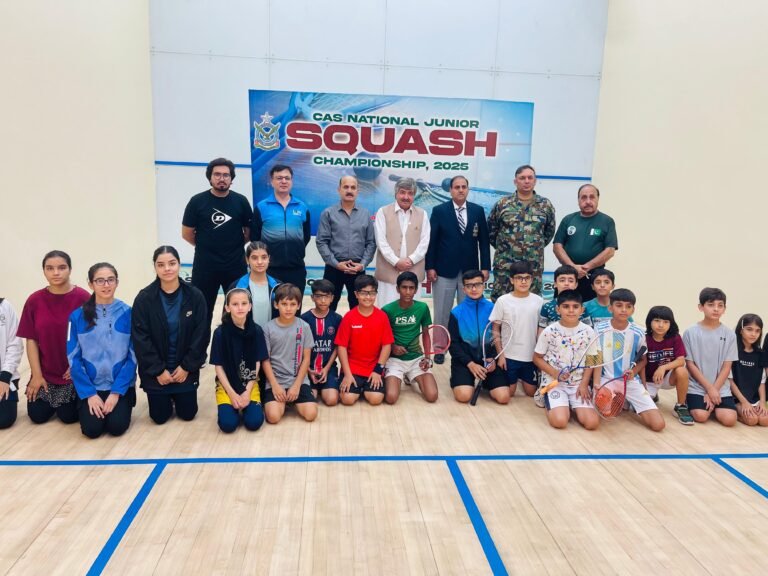 Opening of CAS National Junior Squash Championship in Peshawar
