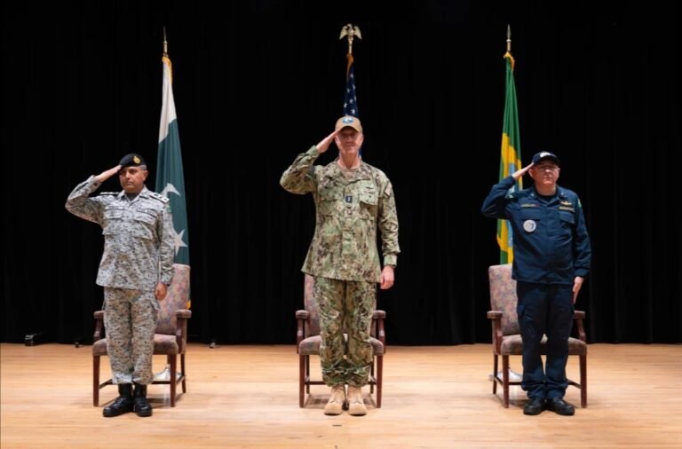 PAK NAVY HANDS OVER COMMAND OF COMBINED TASK FORCE 151 TO BRAZILIAN NAVY