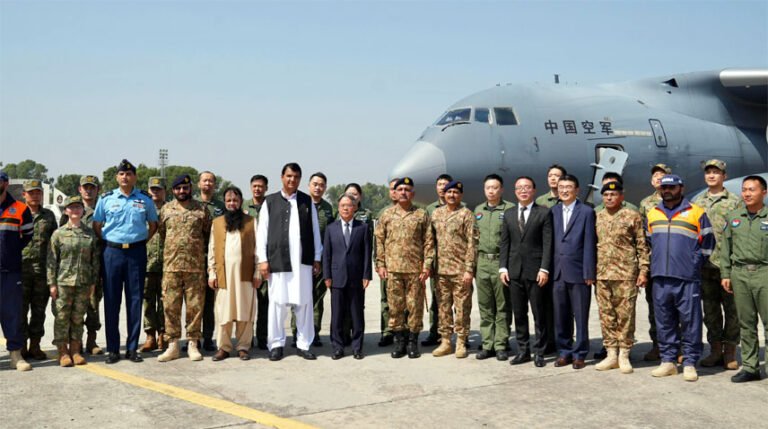 China sent monsoon relief assistance for Pakistan