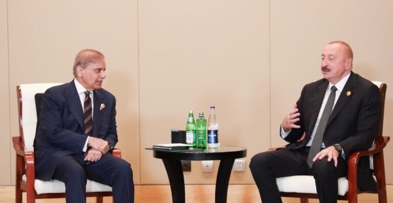 PM, President Ilham discuss full Pak-Azerbaijan cooperation