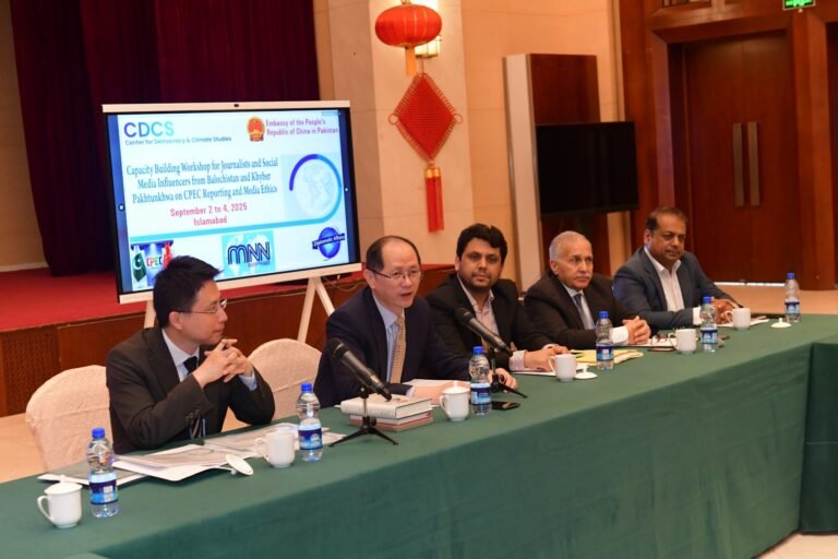 Media plays key role in highlighting CPEC and bilateral ties, Amb Shi
