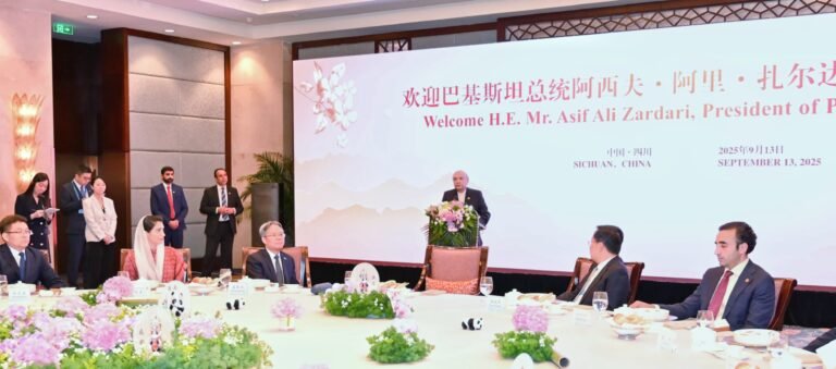 Pakistan reaffirms commitment to stronger ties with China, President