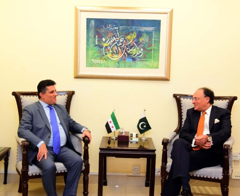 Ambassador of Syria Calls on Finance Minister