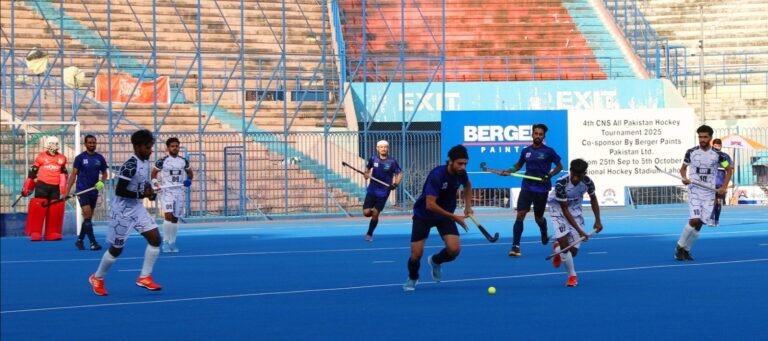 4TH CHIEF NAVAL STAFF ALL PAKISTAN HOCKEY TOURNAMENT 2025 COMMENCES