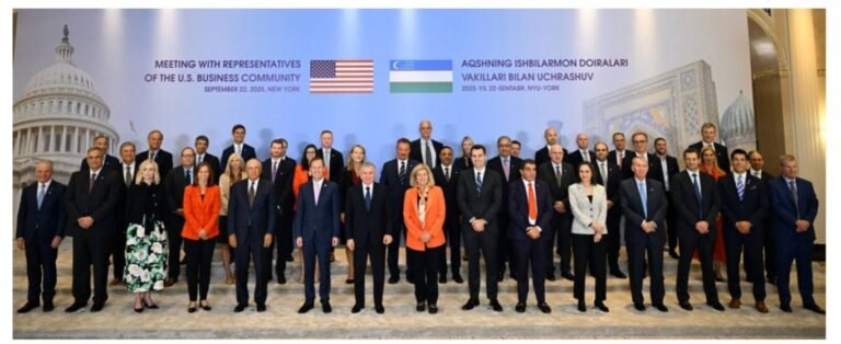 Uzbek president outlines cooperation priorities with U.S. business