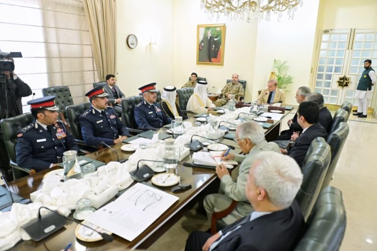 وزیراعظم کی بحرین کے وزیر داخلہ جنرل راشد بن عبداللہ آل خلیفہ کی ملاقات