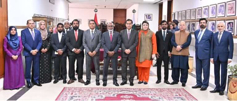 Pak-Maldives to enhance parliamentary cooperation