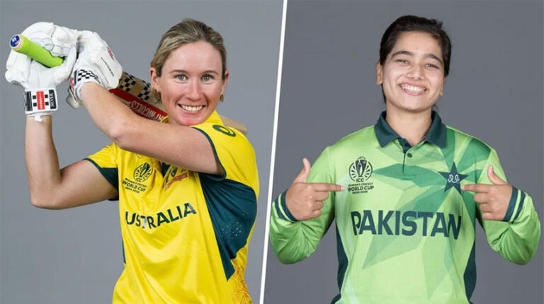 Pakistan vs Australia in Colombo today ICC Women CC