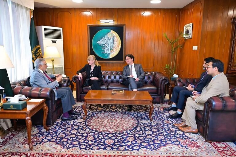 Dar, German envoy discuss bilateral ties in inaugural meeting