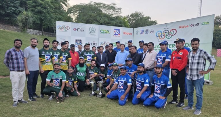 CDA won the 2nd RISJA Inter-Media Cricket Tournament final