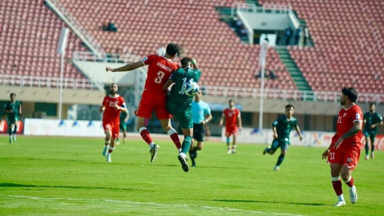 Pak-Afghan AFC Qualifier match ends in draw