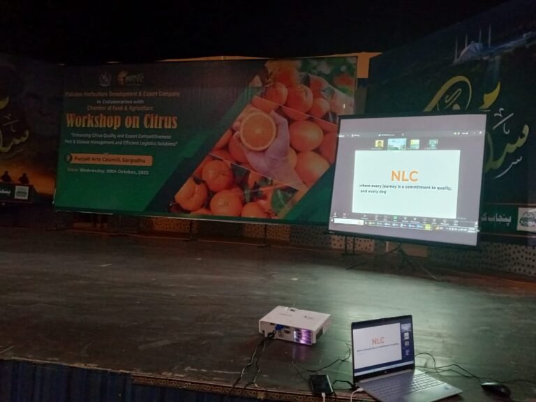Minister Commerce emphasizes Quality export in Citrus Sector