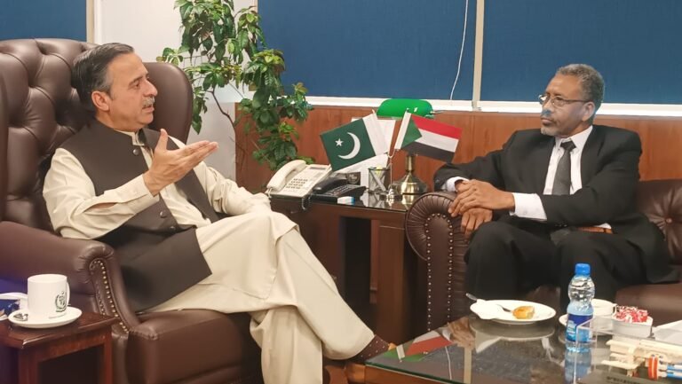 Pakistan offers support to upgrade Sudan’s maritime sector, Junaid Ch