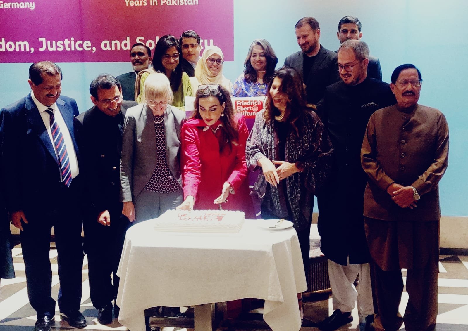 Pakistan Rao Sherry We salute FES Pakistan for its 35-year journey of dedication, Sherry ...