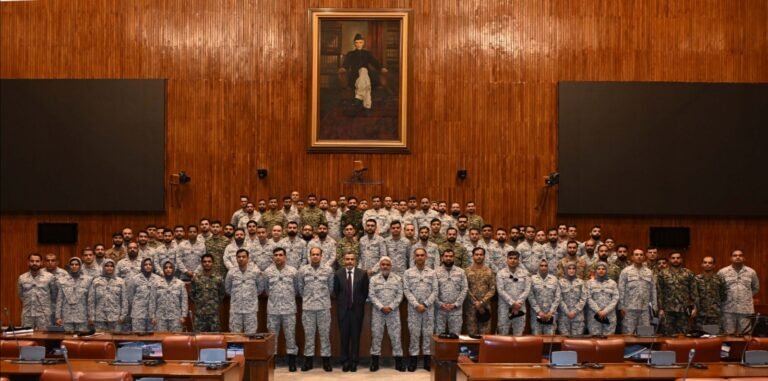 55th Pak Navy Staff Course Delegation Visits Parliament House