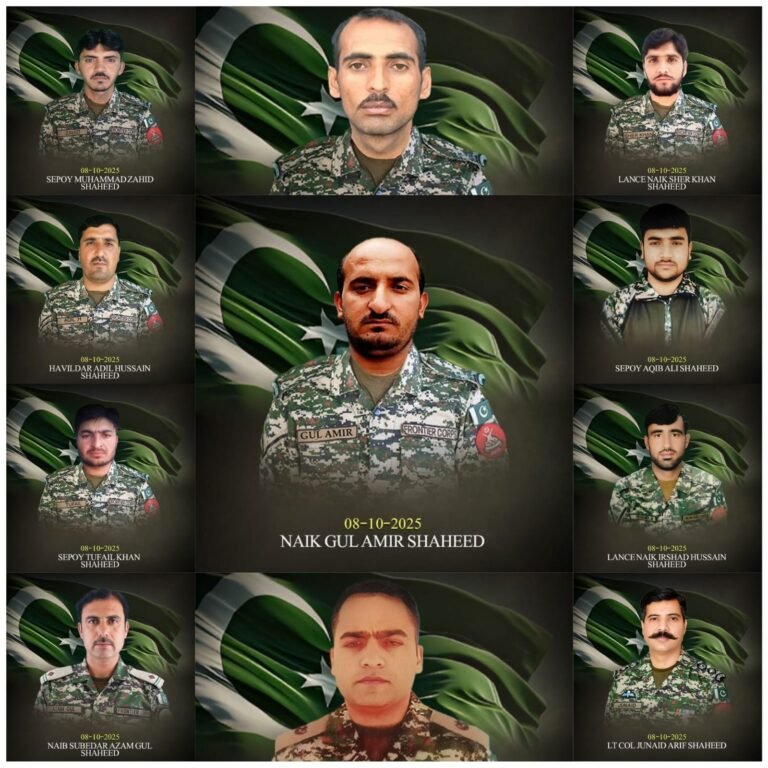11x soldiers embraced shahadat an IBO in Orakzai District, ISPR