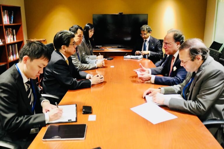 Finance Minister Meets JBIC Governor to Boost Economic Cooperation