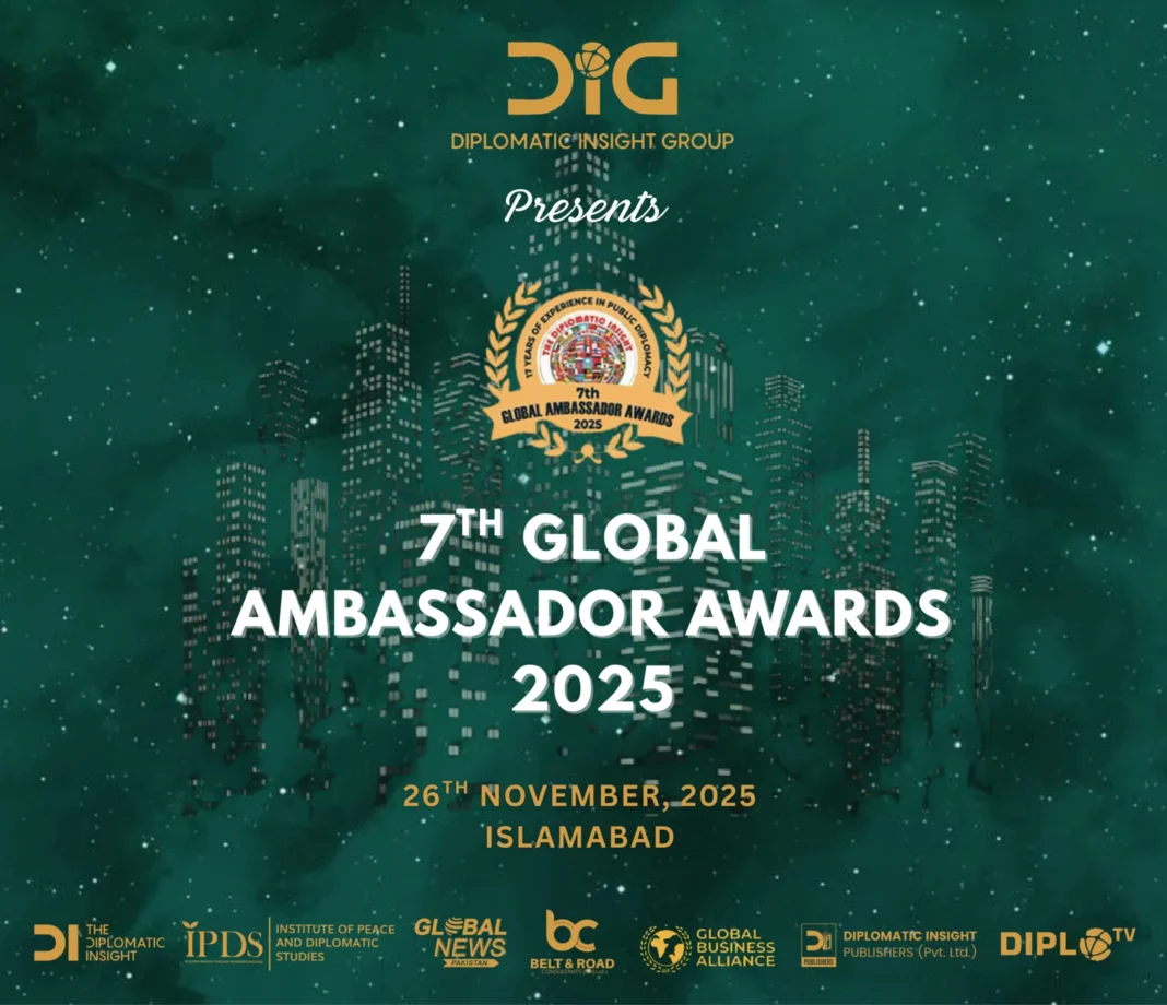 DIG Global Ambassador Awards (7th Edition) Slated for November 26