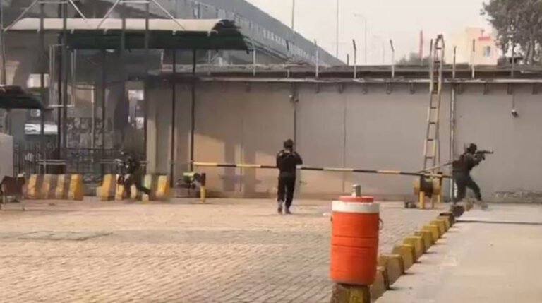 FC thwarts suicide attack on Peshawar HQ