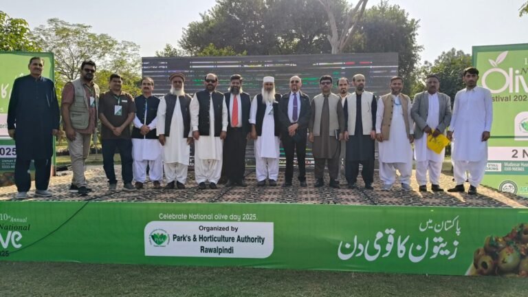 10th National Olive Festival 2025 going on in Rawalpindi