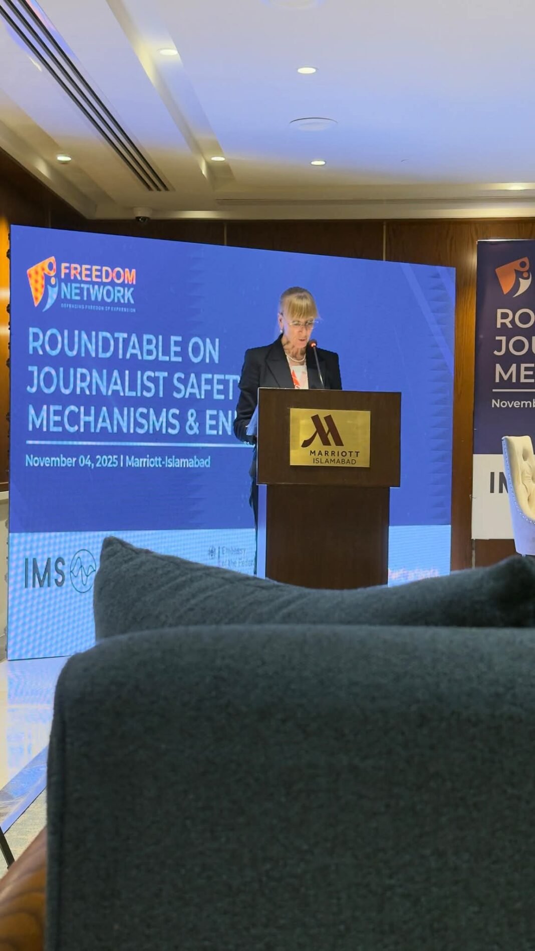 Journalism remains a high-risk profession, Amb Lepel