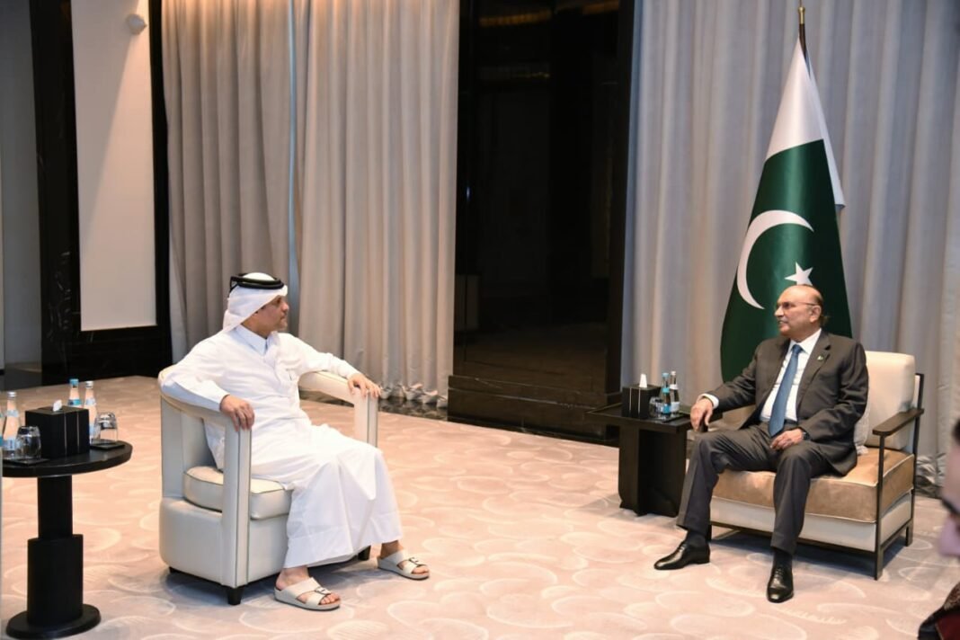 President urges stronger Pakistan-Qatar defence tech ties