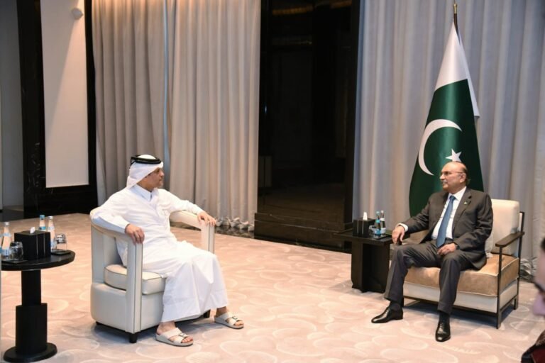 President urges stronger Pakistan-Qatar defence tech ties