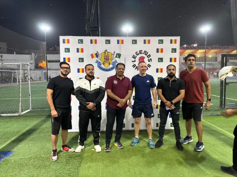 Romanian promotes sports diplomacy with padel in Karachi