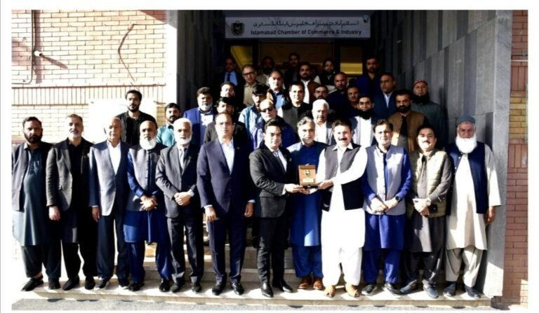 ICCI committed to a safe, clean, business-friendly Islamabad, Sardar Tahir