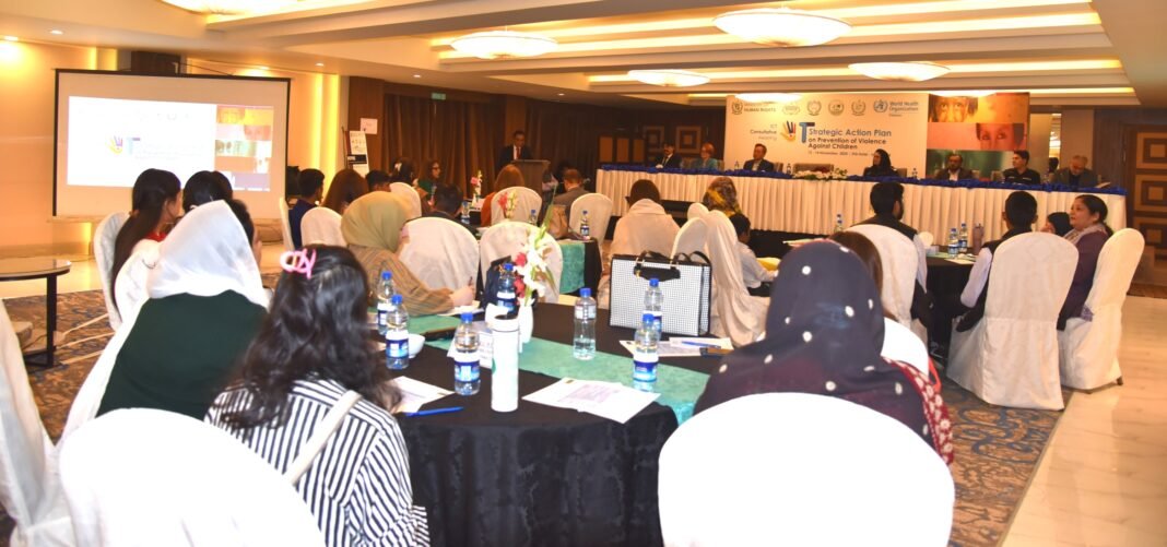 Pak-WHO begin talks to protect 112 million children from violence