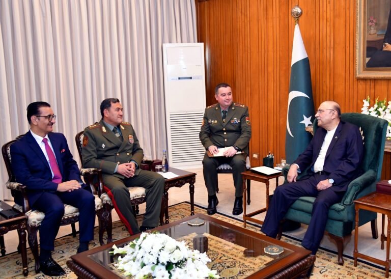 Defence Minister of Tajikistan Calls on President Asif Ali Zardari