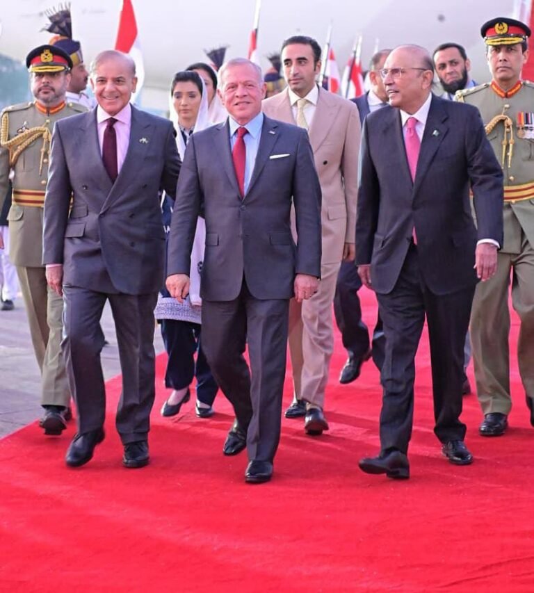 King Abdullah II’s visit highlights deep brotherly ties between Pakistan and Jordan