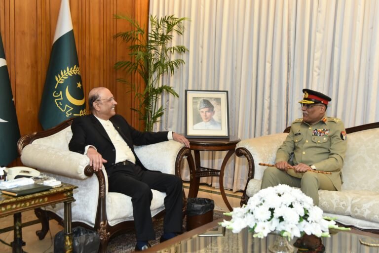 Outgoing Chairman Joint Chiefs of Staff Committee calls on the President