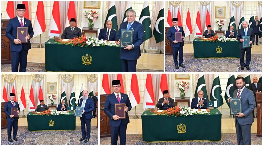 Pakistan, Indonesia agree to boost bilateral trade, sign MoUs