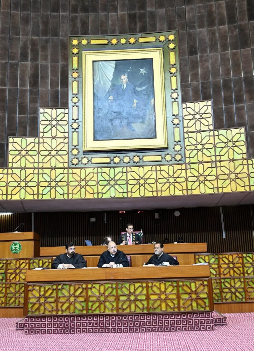 NA Speaker Pays Surprise Visit to Parliament Lodges