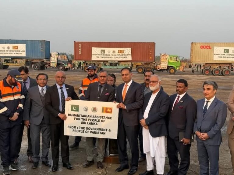 Thursday..Pakistan dispatches dedicated team for flood-hit Sri Lanka