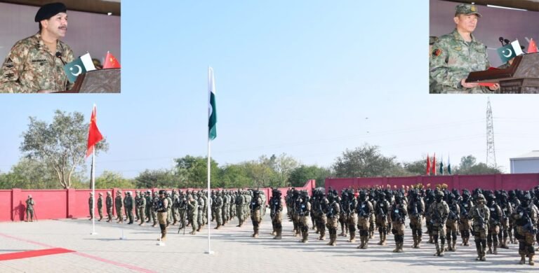 Pak- China joint military exercise Warrior-IX kick off at NCTC, Pabbi