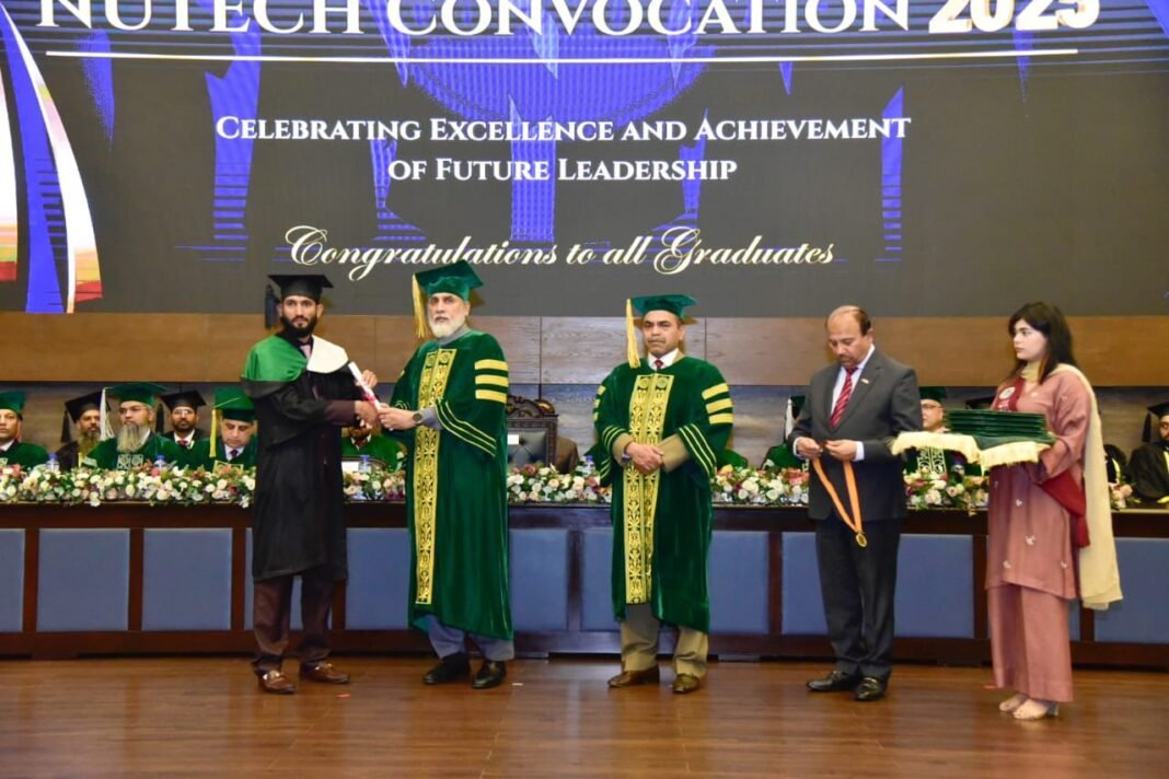 Minister Science & Technology attends NUTECH 4th Convocation