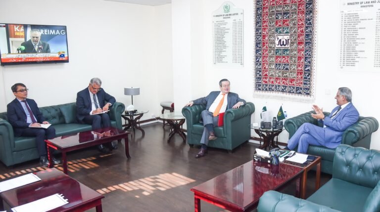 French envoy welcomed Pakistan’s progress in legislation and Institutional safeguards