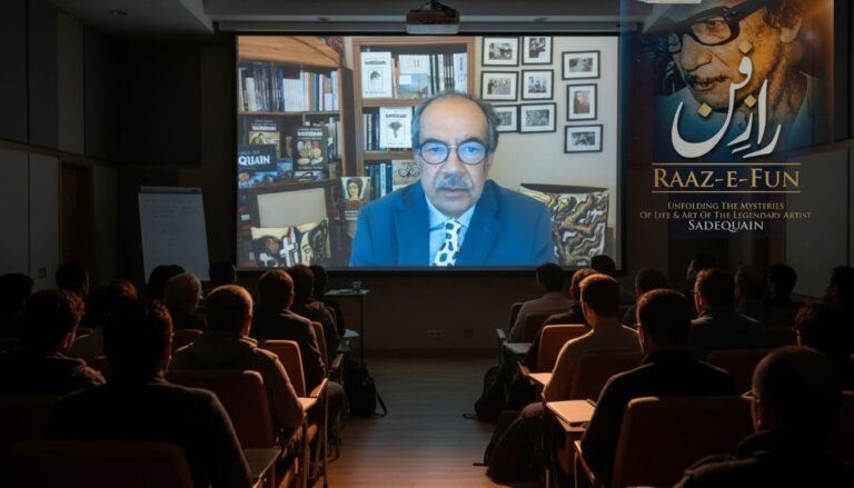 Raaz-e-Fun tours universities to honor Sadequain & young artists