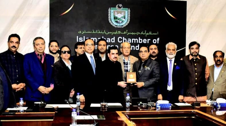 ICCI to continue to play proactive role for ease of doing business, Sardar Tahir