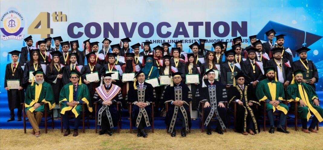 BAHRIA UNIVERSITY LAHORE HOLDS 4TH CONVOCATION