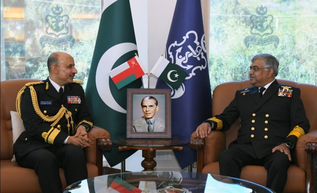COMMANDER ROYAL NAVY OF OMAN CALLS ON CHIEF OF THE NAVAL STAFF