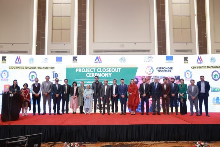 EU-funded nutrition project ends with stronger civil society and new innovations in Sindh