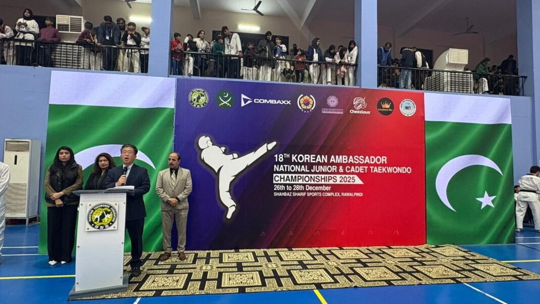 Taekwondo is Korea’s national sport that teaches respect and discipline, Park Jaelark